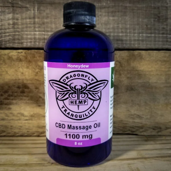 8oz Honeydew CBD Massage Oil