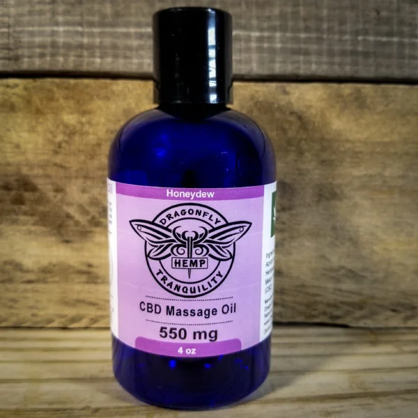 4oz Honeydew CBD Massage Oil